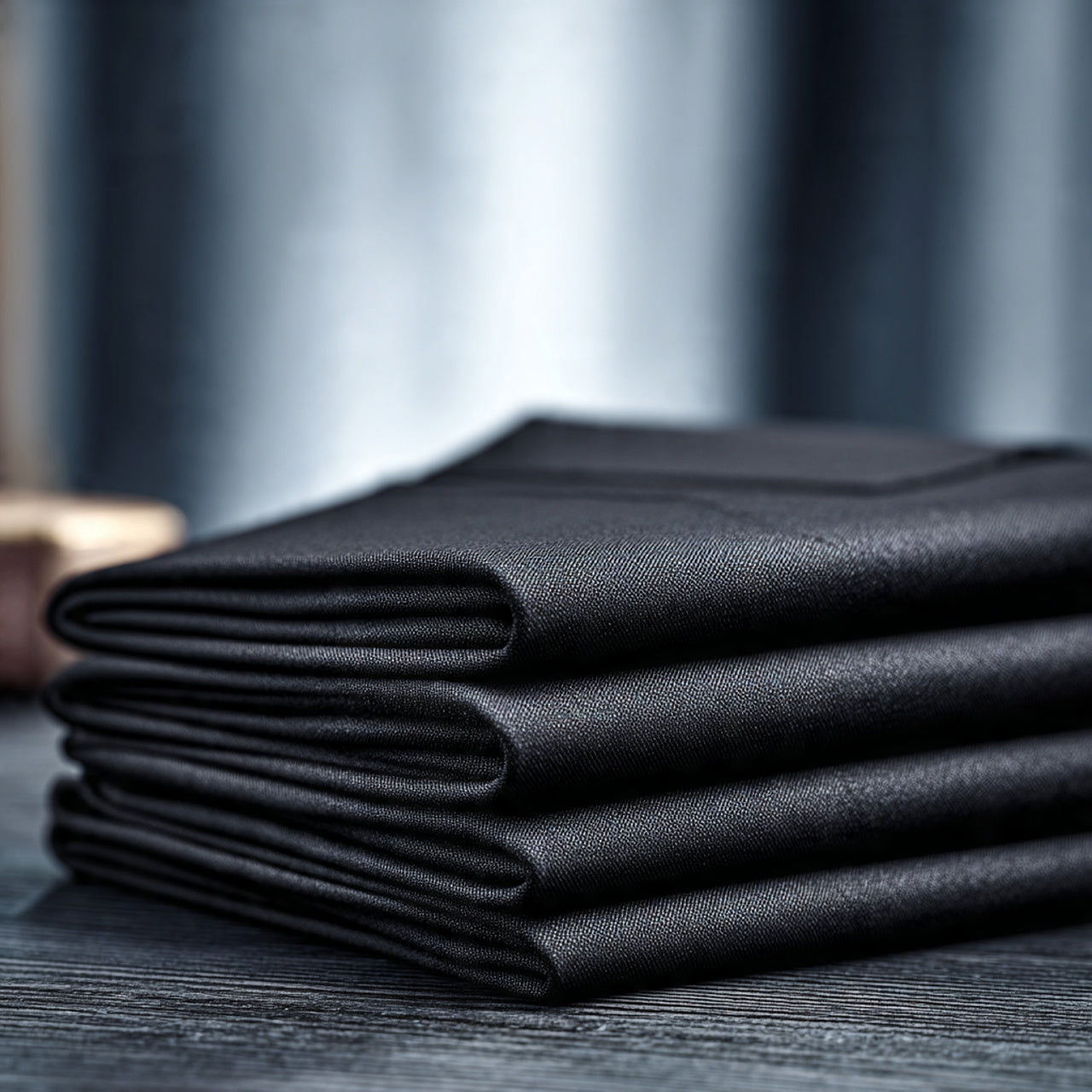 Calça de Alfaiataria Preta em Tecido Selecionado com Elastano e Caimento Impecável